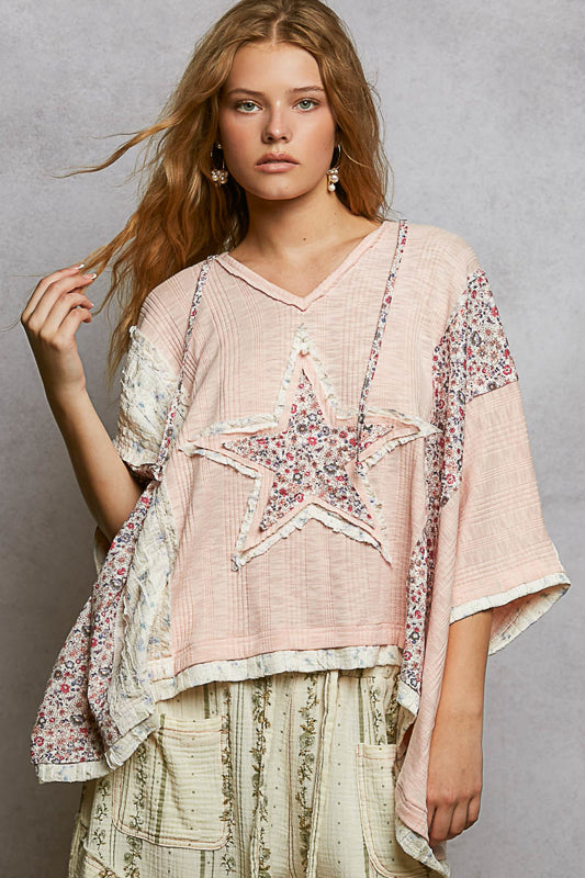POL - Star Patchwork Hoodie