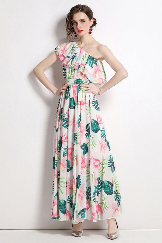 Tropical Paradise Haven Maxi Dress