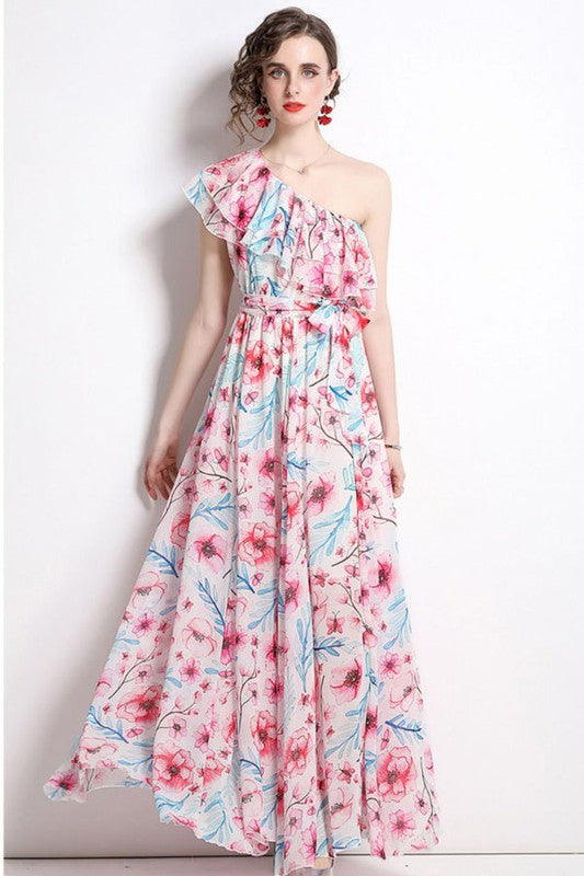 Blooming Tropics Maxi Dress