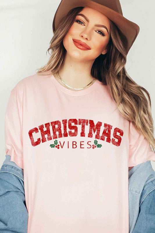 Christmas Vibes Tee Plus Size