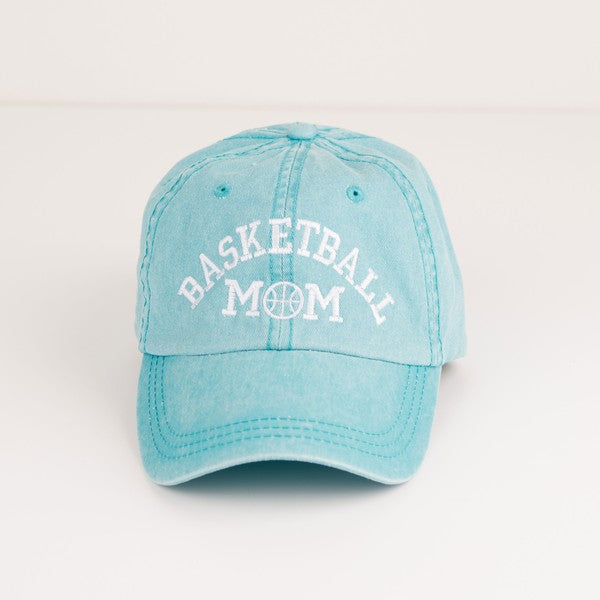 Basketball Mom Embroidered Hat