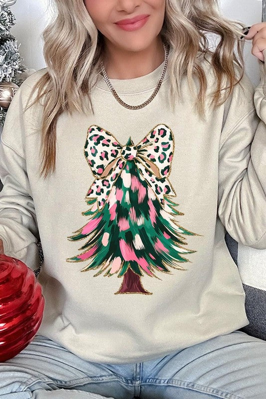 Glitter Christmas Tree Sweatshirt