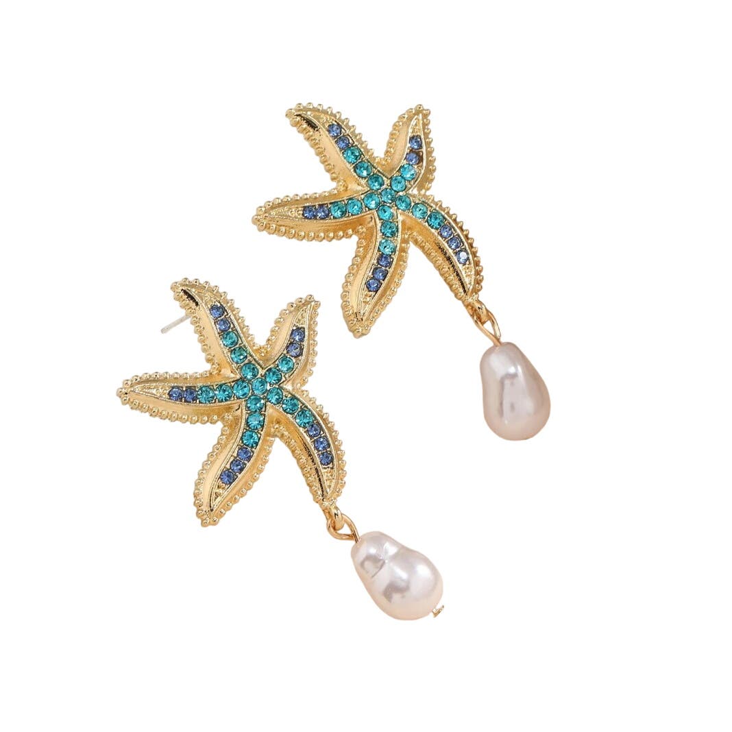 Starry Seas Starfish Earrings