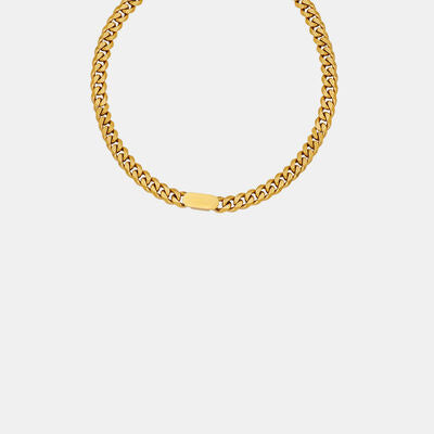 Radiant Gold Chain Necklace
